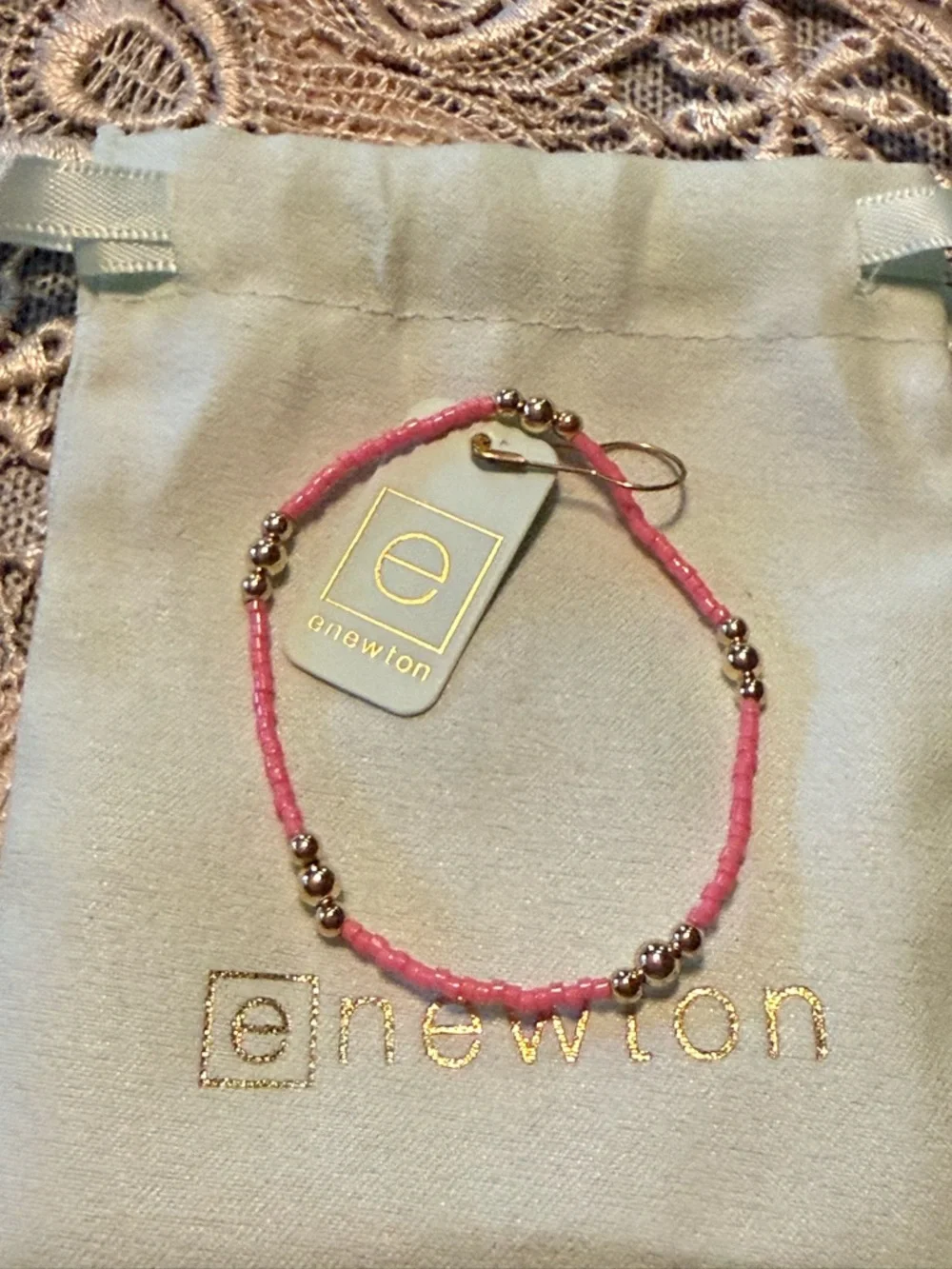 Enewton Purpose Gold Bracelet- Bubblegum